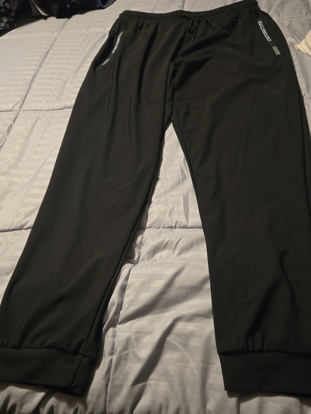 Men's Black Athletic Pants